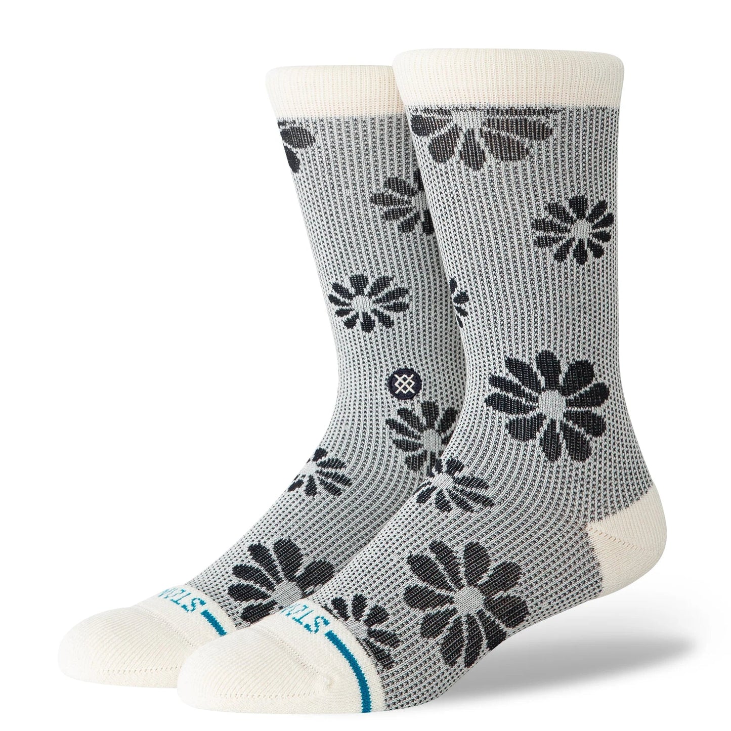 Floral Stitch Crew