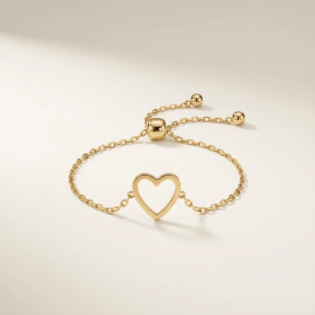 HeartLink - Restez Connecté à Votre Être Cher avec des Bracelets Cœurs Coordonnés