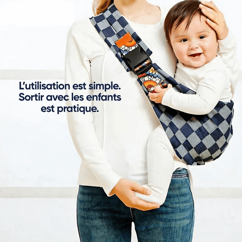 CuddleFlex - Portage Bébé Confortable et Sécurisé Sans Utilisation des Mains Simplifié