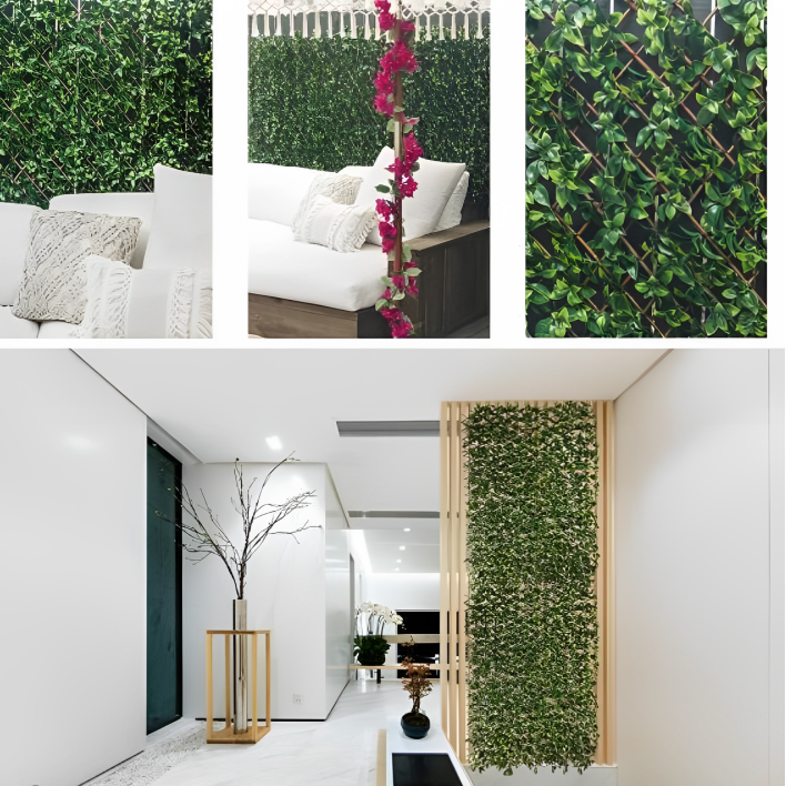 GreenHaven - Panneau de Verdure Artificielle Extensible