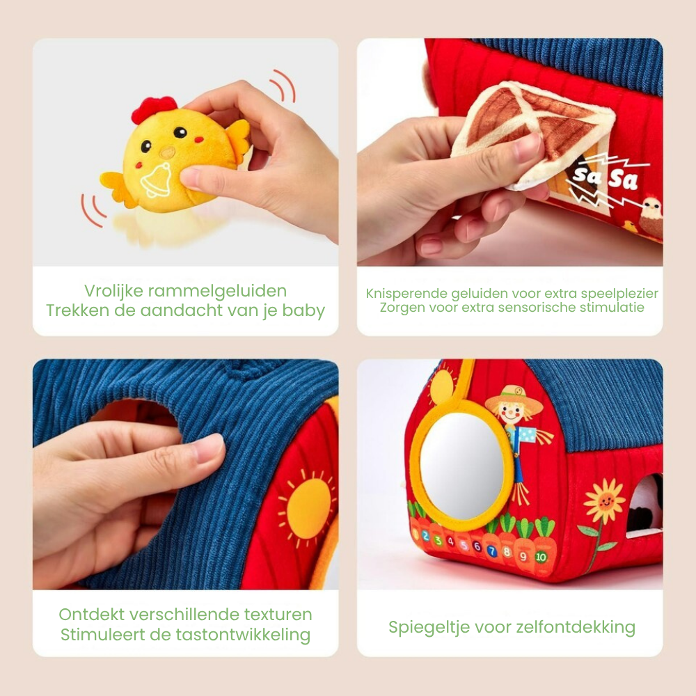 CuddleFarm - Apaisez les mains agitées et stimulez l'apprentissage précoce immédiatement