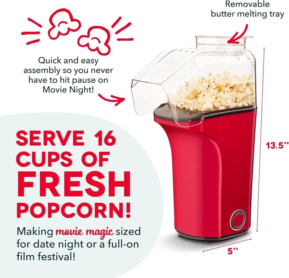 PopSleek - Popcorn sans huile, sans culpabilité, prêt en minutes