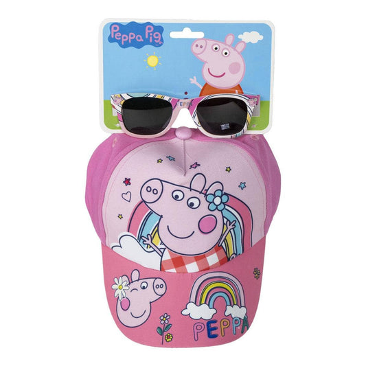 Ensemble casquette et lunettes de soleil Peppa Pig