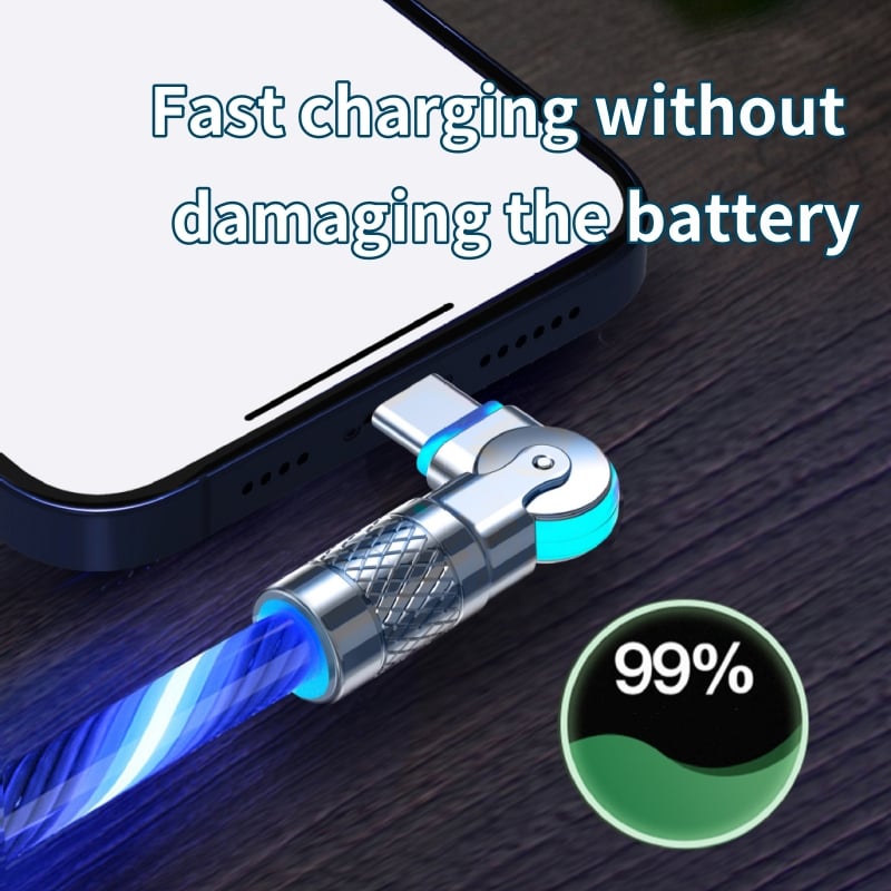 VoltEase - Charge rapide et simple sous n'importe quel angle, sans nœuds