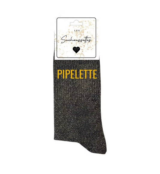 Chaussettes à paillettes - Pipelette