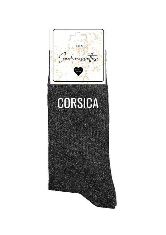Chaussettes à paillettes - Corsica