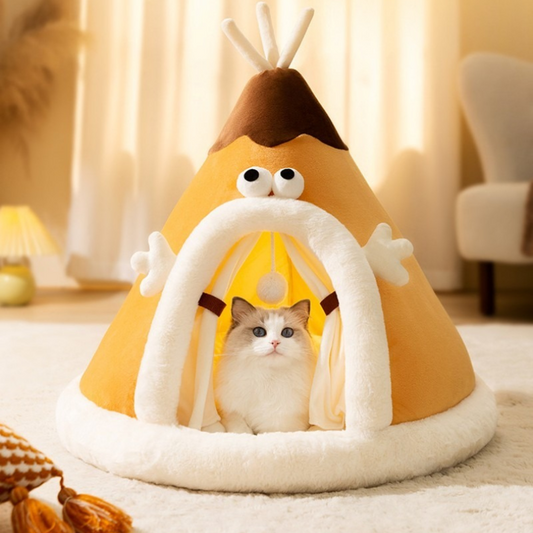 Abri Chat Cabane Mignonne