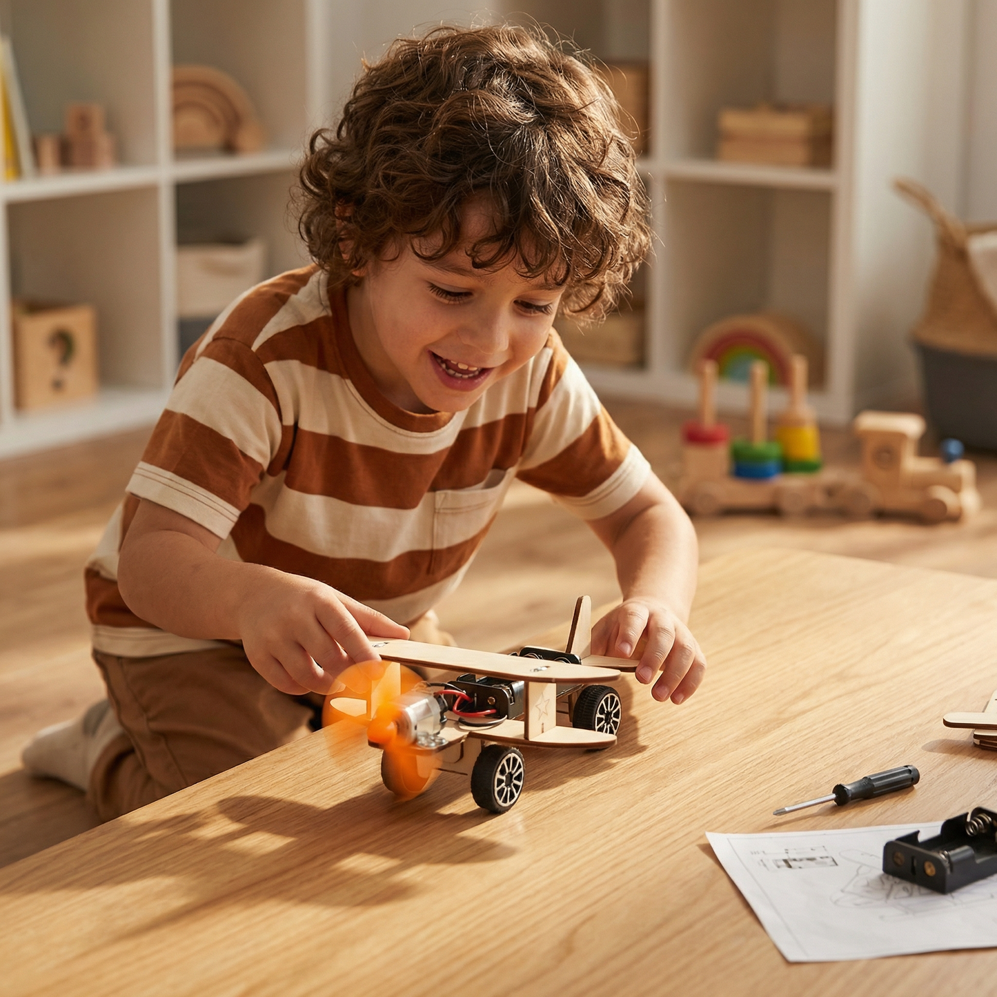 CurioLab - Kit Scientifique Interactif pour Enfants