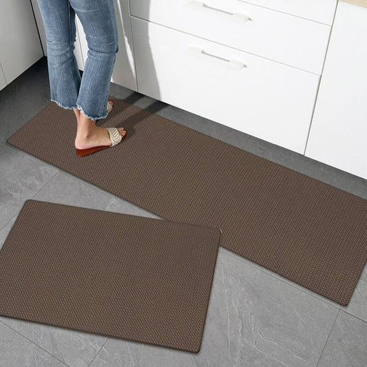 Anti-Slip Waterproof Kitchen Rugs with Comfort Cushioning – coloris Gray