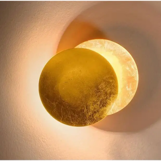 Lampe Murale Design Élégant Forme Éclipse