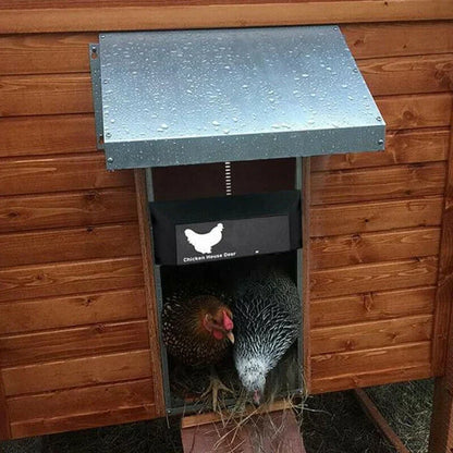 Porte de Poulailler Résistante aux Intempéries