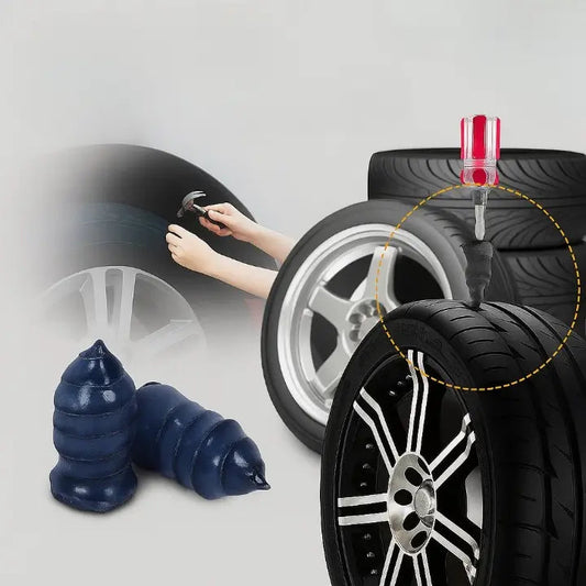 TireNail™ - Kit Réparation Crevaison Pneu Caoutchouc 20 Pièces