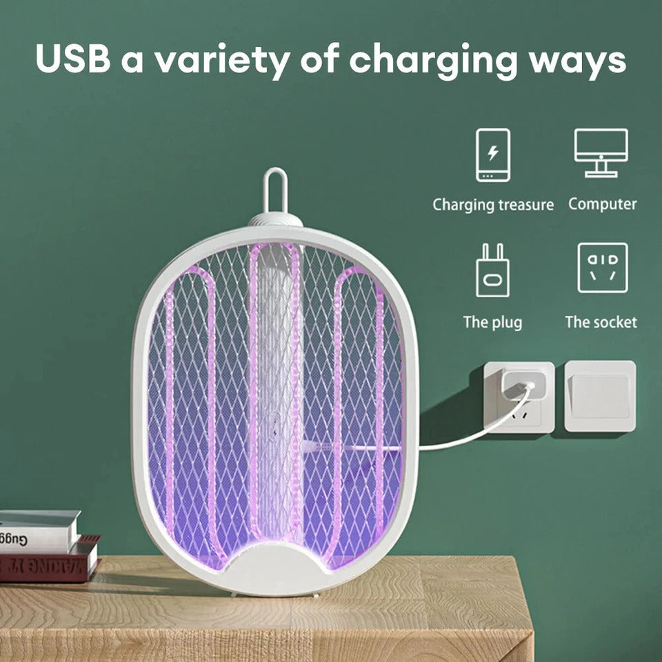 ZapGuard - Tapette à Moustiques Électrique Rechargeable