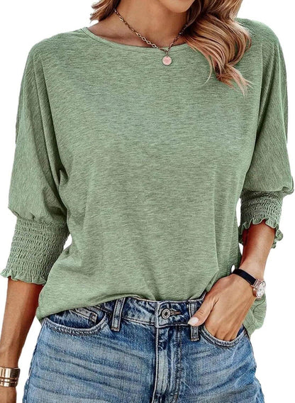 Haut Côtelé en Maille Femme – Vert