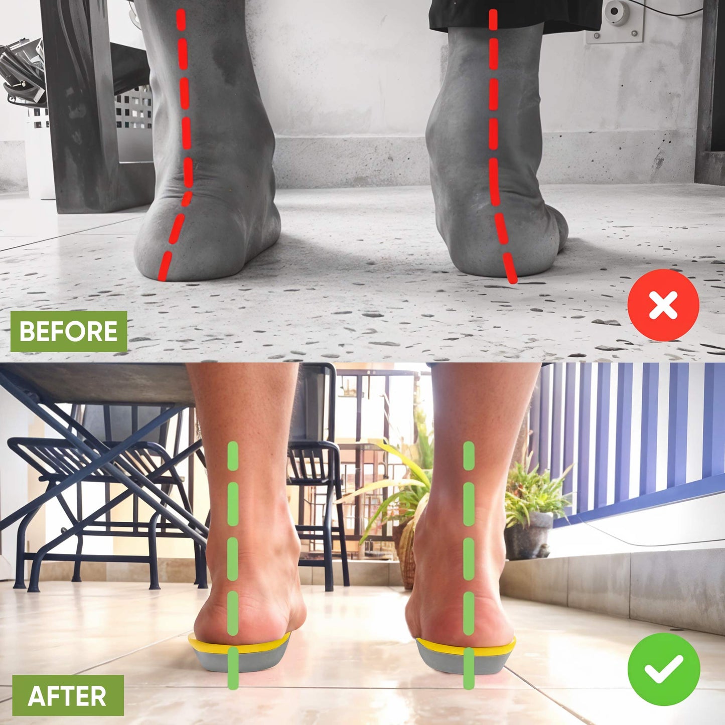 StrideEase - Confort de Pied Toute la Journée et Soulagement Apaisant des Douleurs