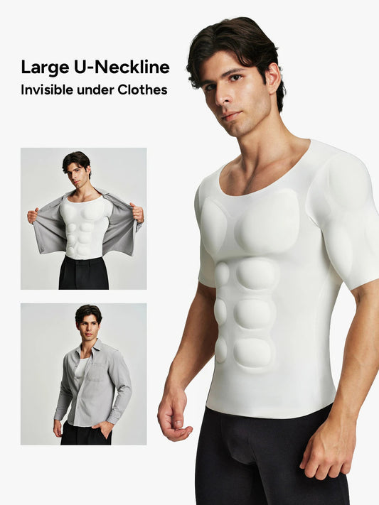PosturePro - T-Shirt Sculptant Invisible pour Posture et Muscles
