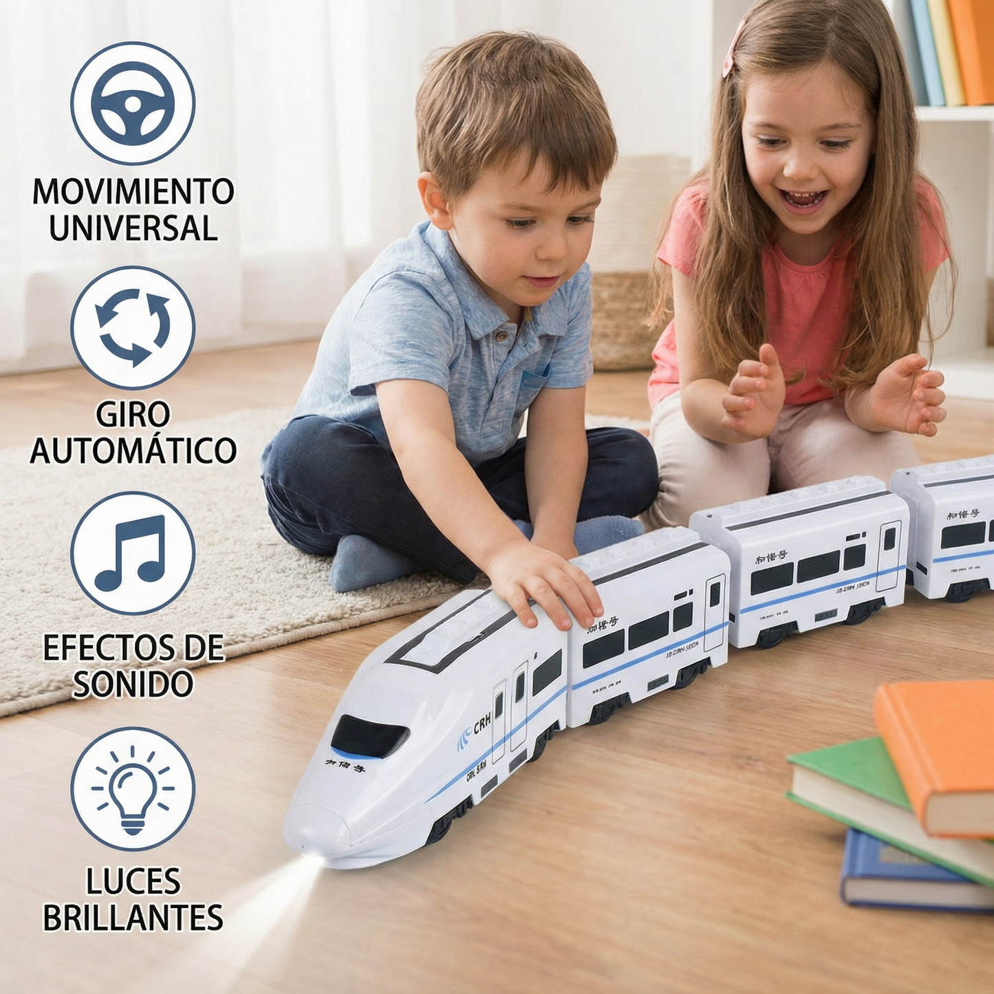 TrainTrekker - Train à Tirer Éducatif pour Tout-Petits