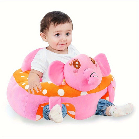 Fauteuil Enfant Peluche Éléphant - Siège Confortable et Ludique