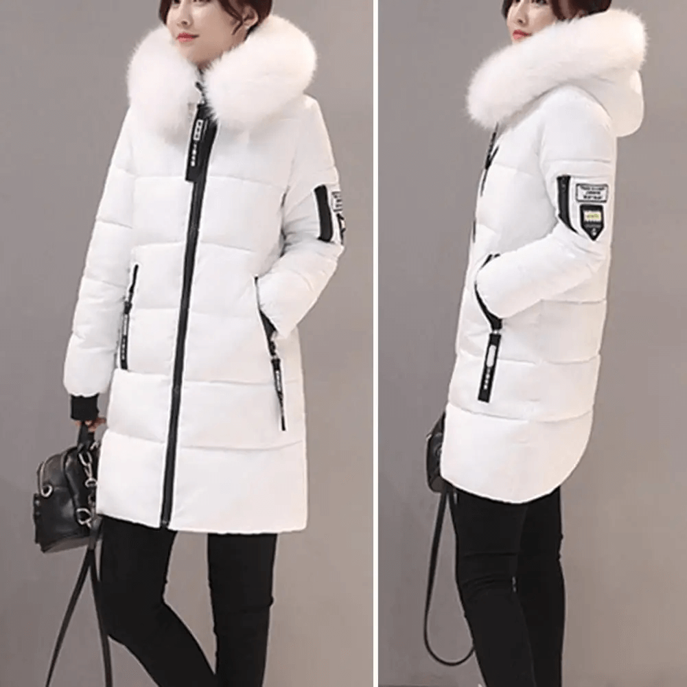 Manteau Coupe-Vent Femme – Blanc