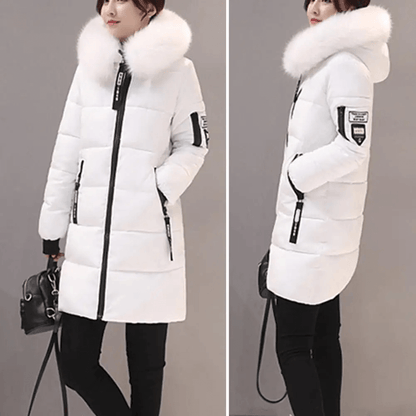 Manteau Coupe-Vent Femme – Blanc