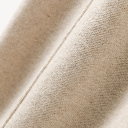 Pantalon Femme, jambe large – Beige