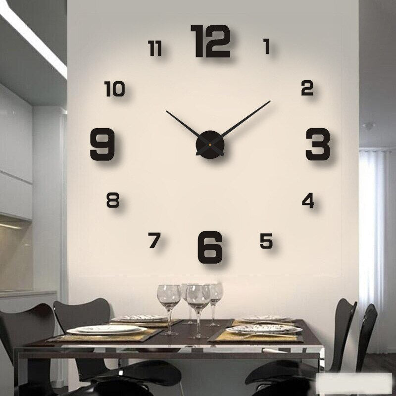 Horloge Murale Quartz Noire ArtisticTick