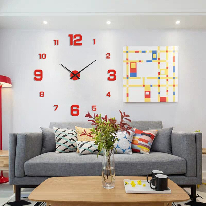 Horloge Murale Quartz Noire ArtisticTick