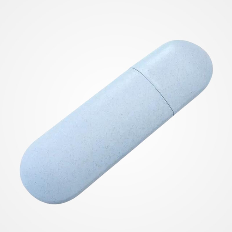 Boîte Brosse à Dents Voyage Rigide Protection Hygiène | Le Sac du Voyageur