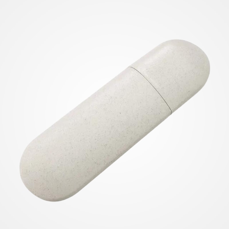Boîte Brosse à Dents Voyage Rigide Protection Hygiène | Le Sac du Voyageur