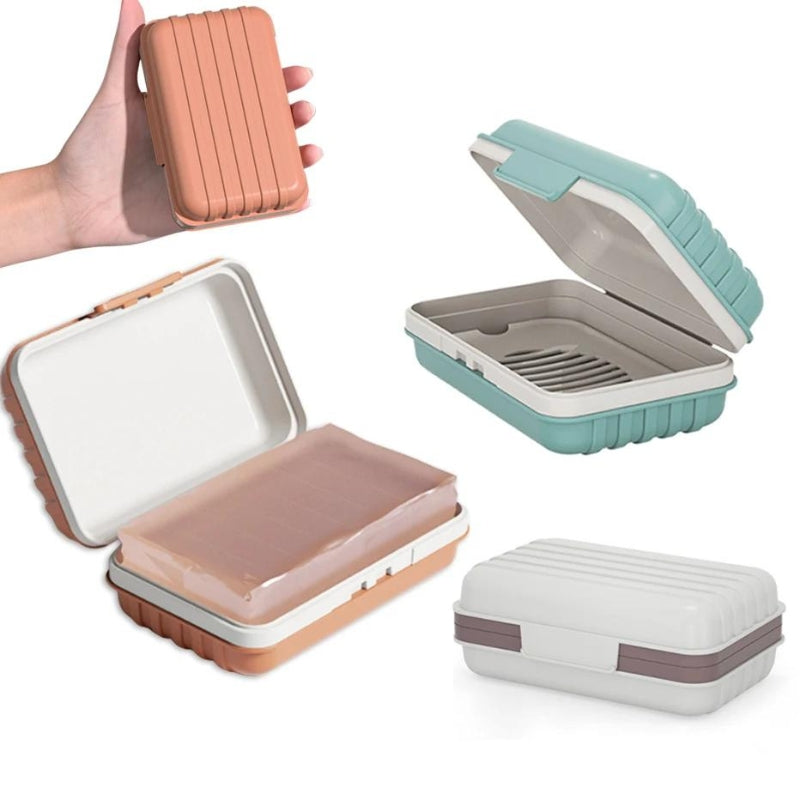 Boîte Porte Savon Étanche et Compacte | Protège votre Savon en Voyage | Le Sac du Voyageur