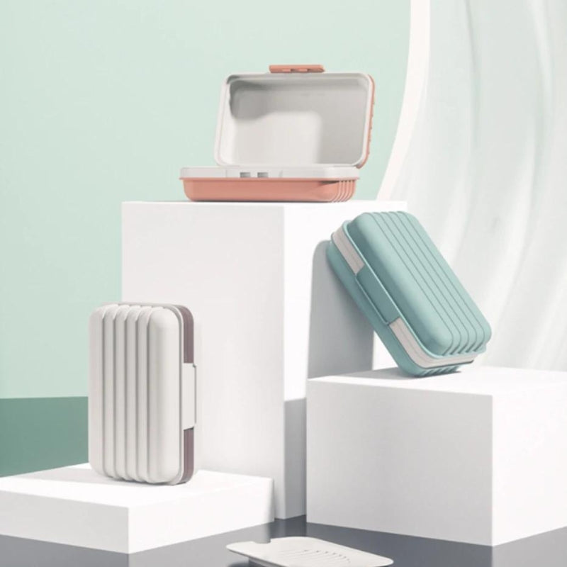 Boîte Porte Savon Étanche et Compacte | Protège votre Savon en Voyage | Le Sac du Voyageur