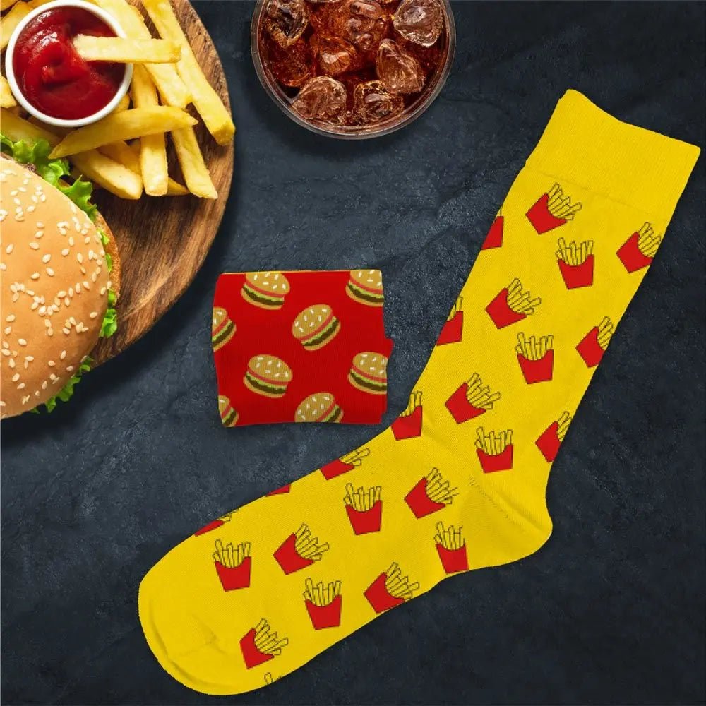 Chaussettes - Burger Frites