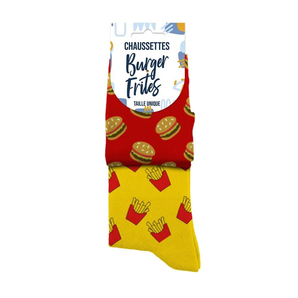 Chaussettes - Burger Frites