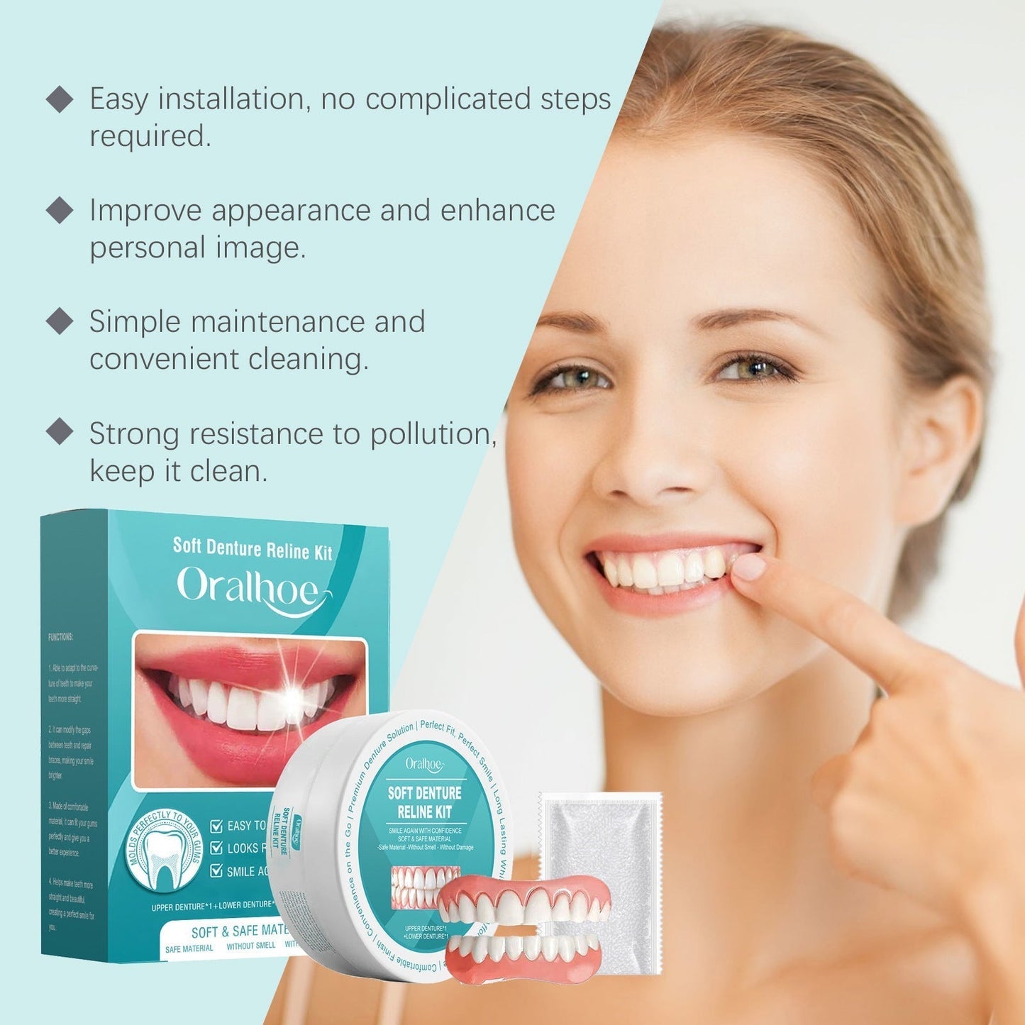 SmileShade - Camouflez rapidement les imperfections dentaires pour un sourire parfait