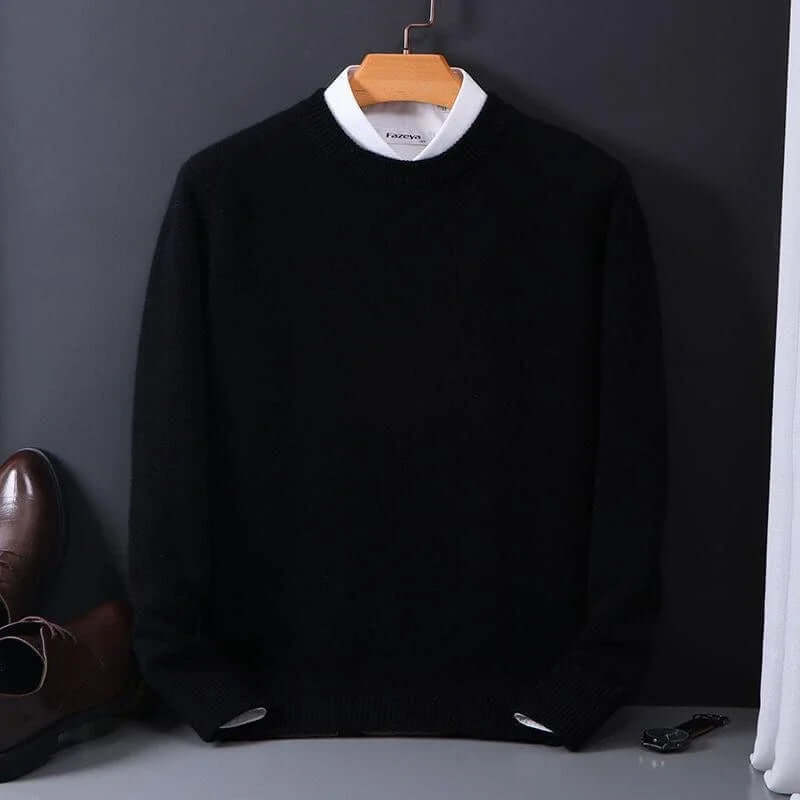 Pull Luxueux Doux en Maille Homme
