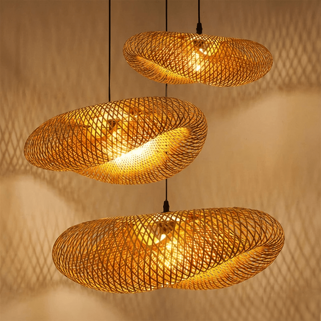 LumiBamboo - Créez Instantanément une Lueur Chaude et Naturelle pour Adoucir Votre Espace