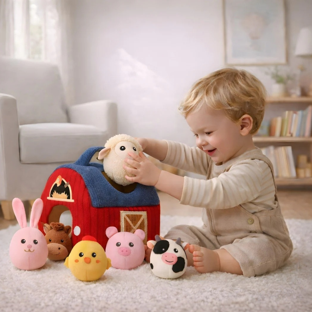 CuddleFarm - Apaisez les mains agitées et stimulez l'apprentissage précoce immédiatement