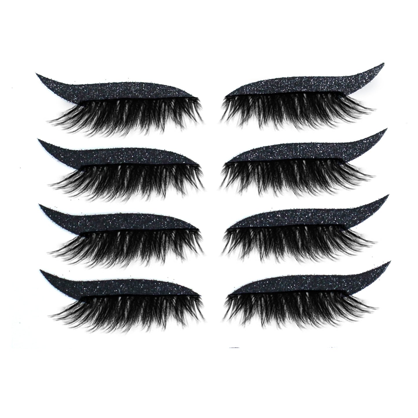 GlamEase - Autocollants Eyeliner Réutilisables Œil de Chat