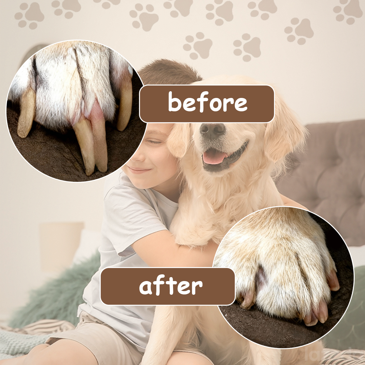 PawSoothe - Ponceuse à Ongles Silencieuse pour Animaux