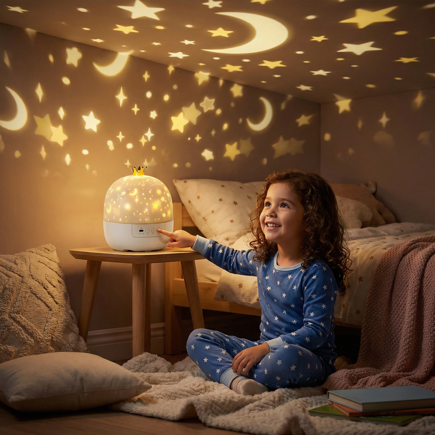LumiNova - Projecteur de Ciel Étoilé LED Rotatif