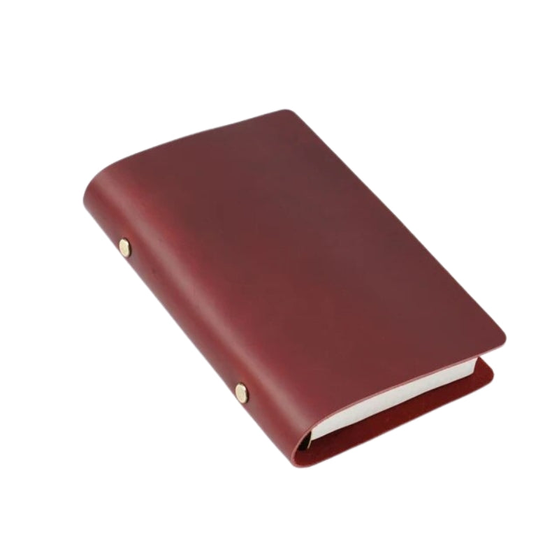 Carnet de Notes Cuir Véritable A5 | Organisez vos Idées de Voyage | Le Sac du Voyageur