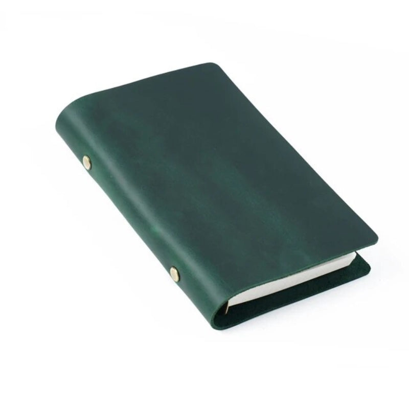Carnet de Notes Cuir Véritable A5 | Organisez vos Idées de Voyage | Le Sac du Voyageur