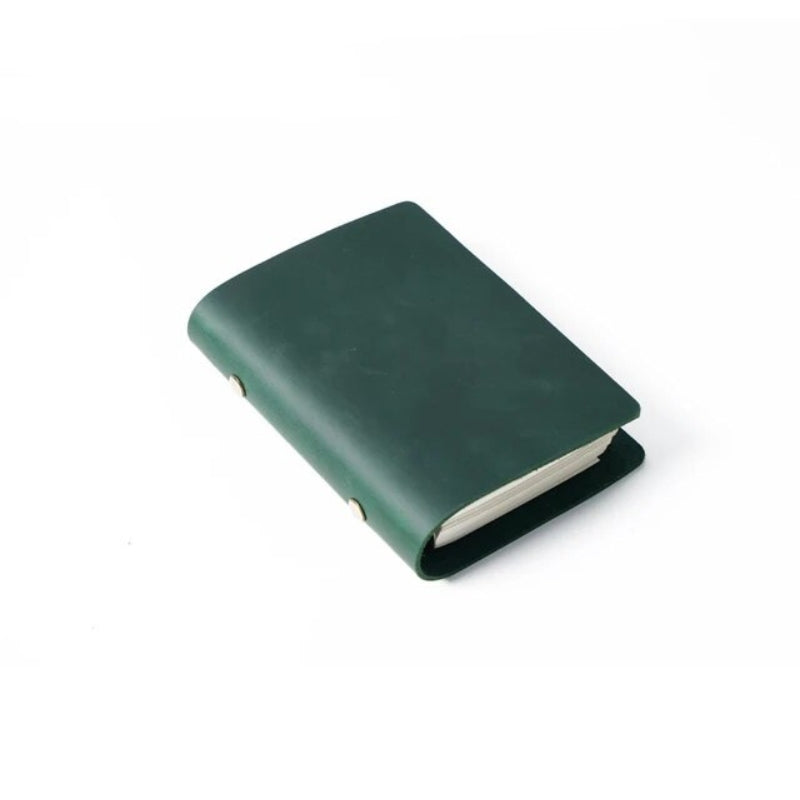 Carnet de Notes Cuir Véritable A5 | Organisez vos Idées de Voyage | Le Sac du Voyageur