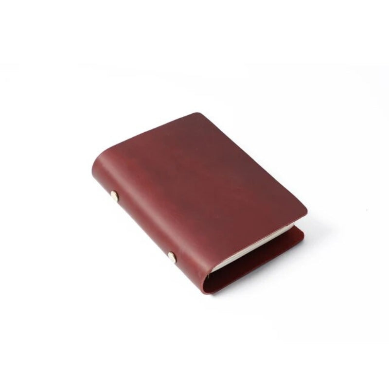 Carnet de Notes Cuir Véritable A5 | Organisez vos Idées de Voyage | Le Sac du Voyageur