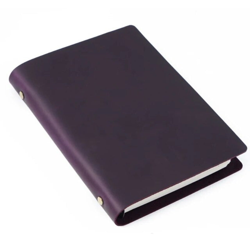 Carnet de Notes Cuir Véritable A5 | Organisez vos Idées de Voyage | Le Sac du Voyageur