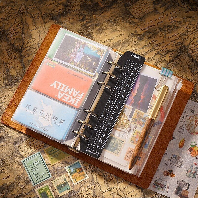 Carnet de Notes Cuir Véritable A5 | Organisez vos Idées de Voyage | Le Sac du Voyageur