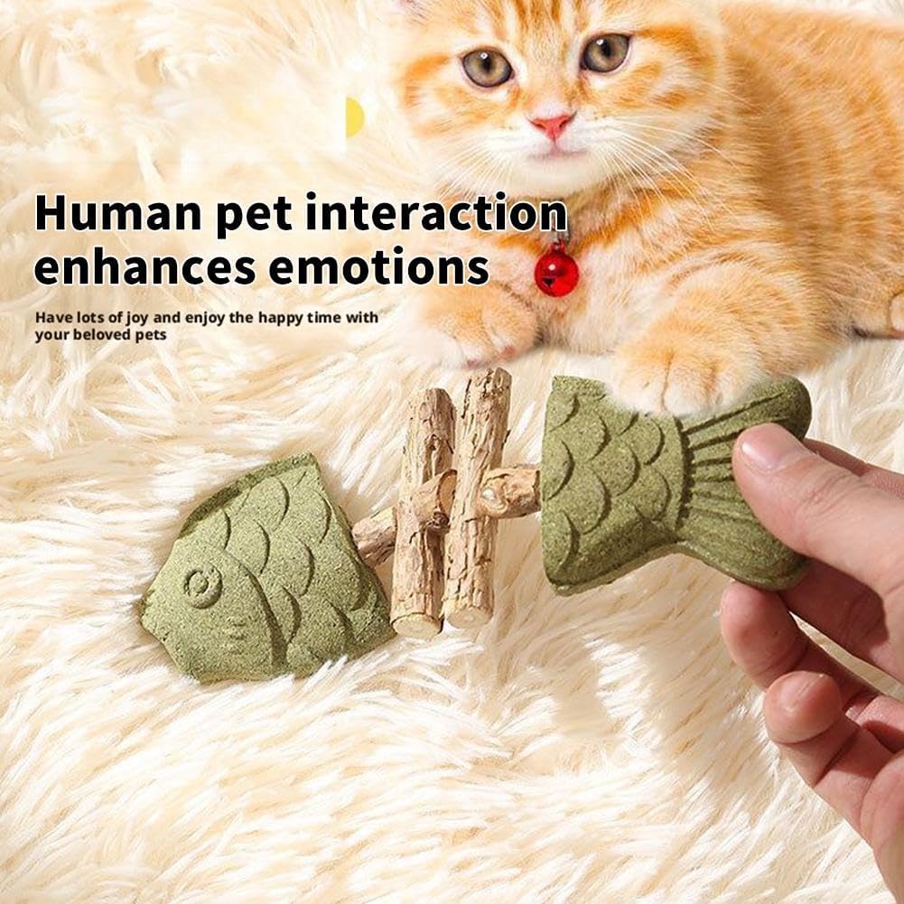 PurrEase - Apaise naturellement les chats tout en nettoyant doucement leurs dents