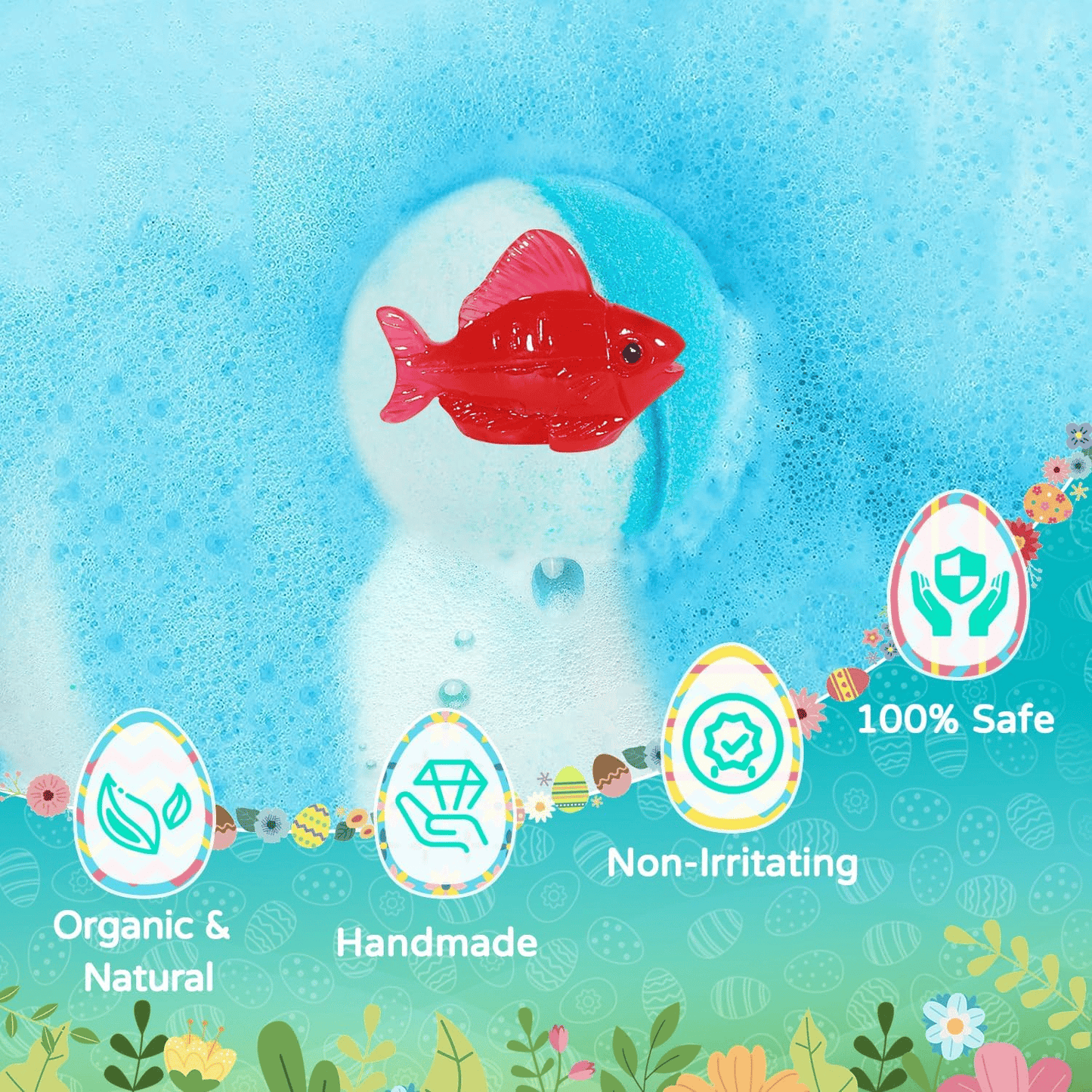 SplashJoy - Bombes de Bain avec Jouets Surprises Animaux