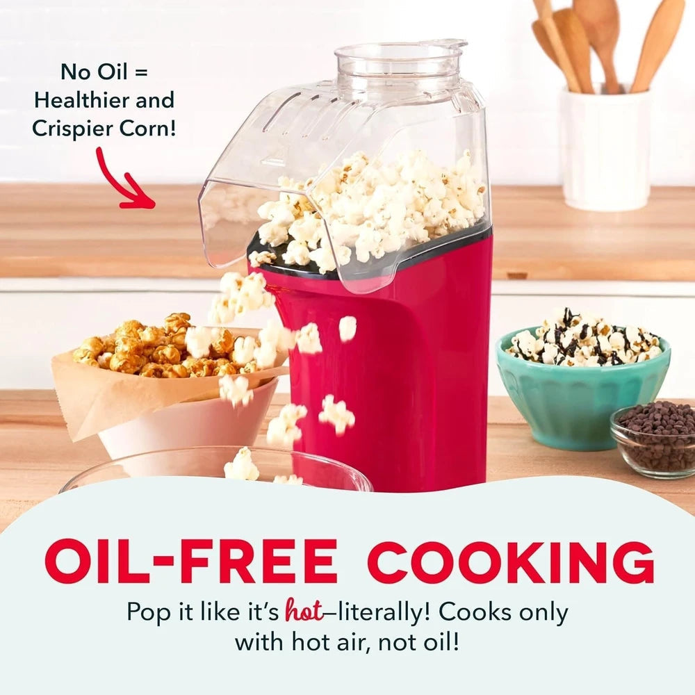 PopSleek - Popcorn sans huile, sans culpabilité, prêt en minutes