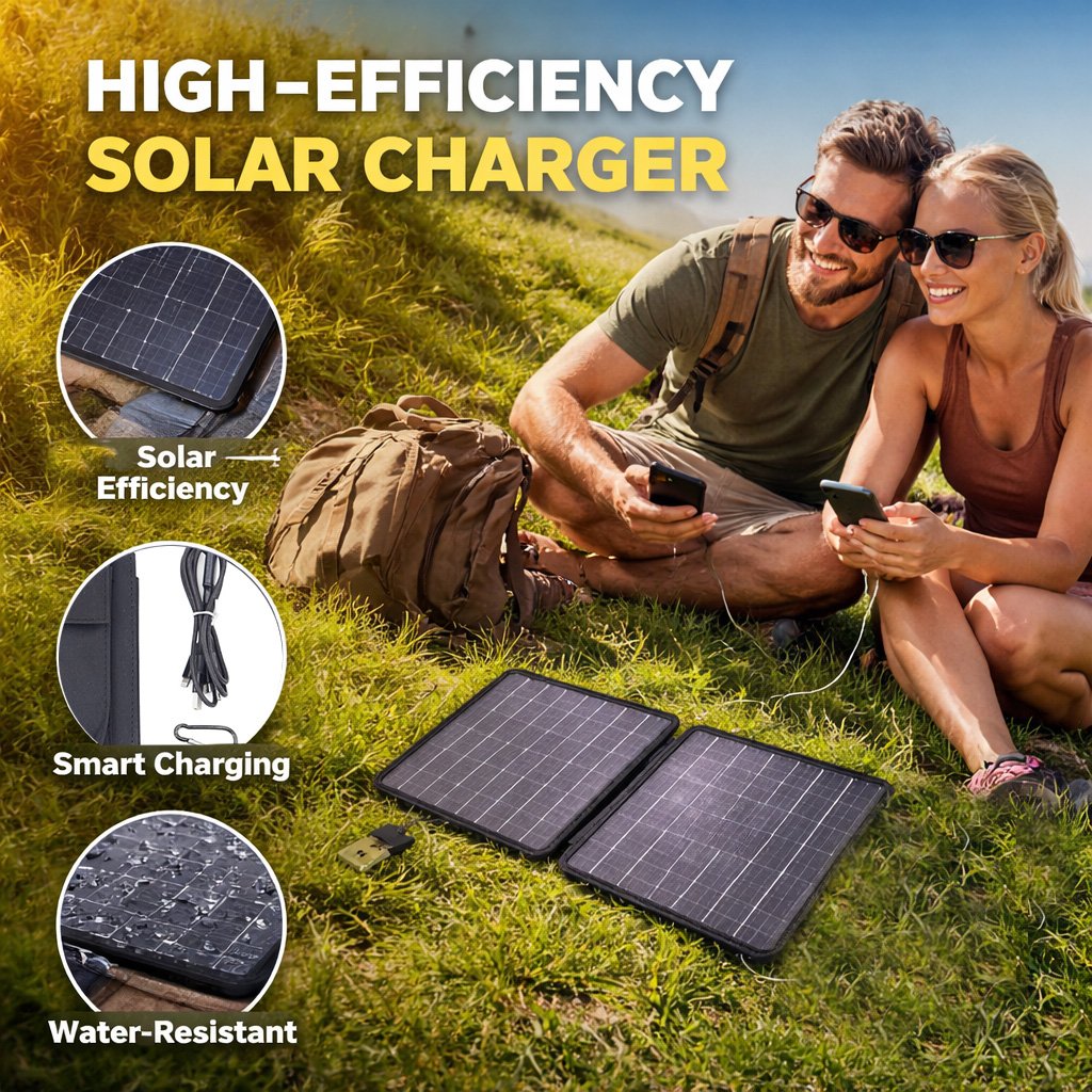 SunWander - Alimentez Vos Appareils Partout Grâce à l'Énergie Solaire
